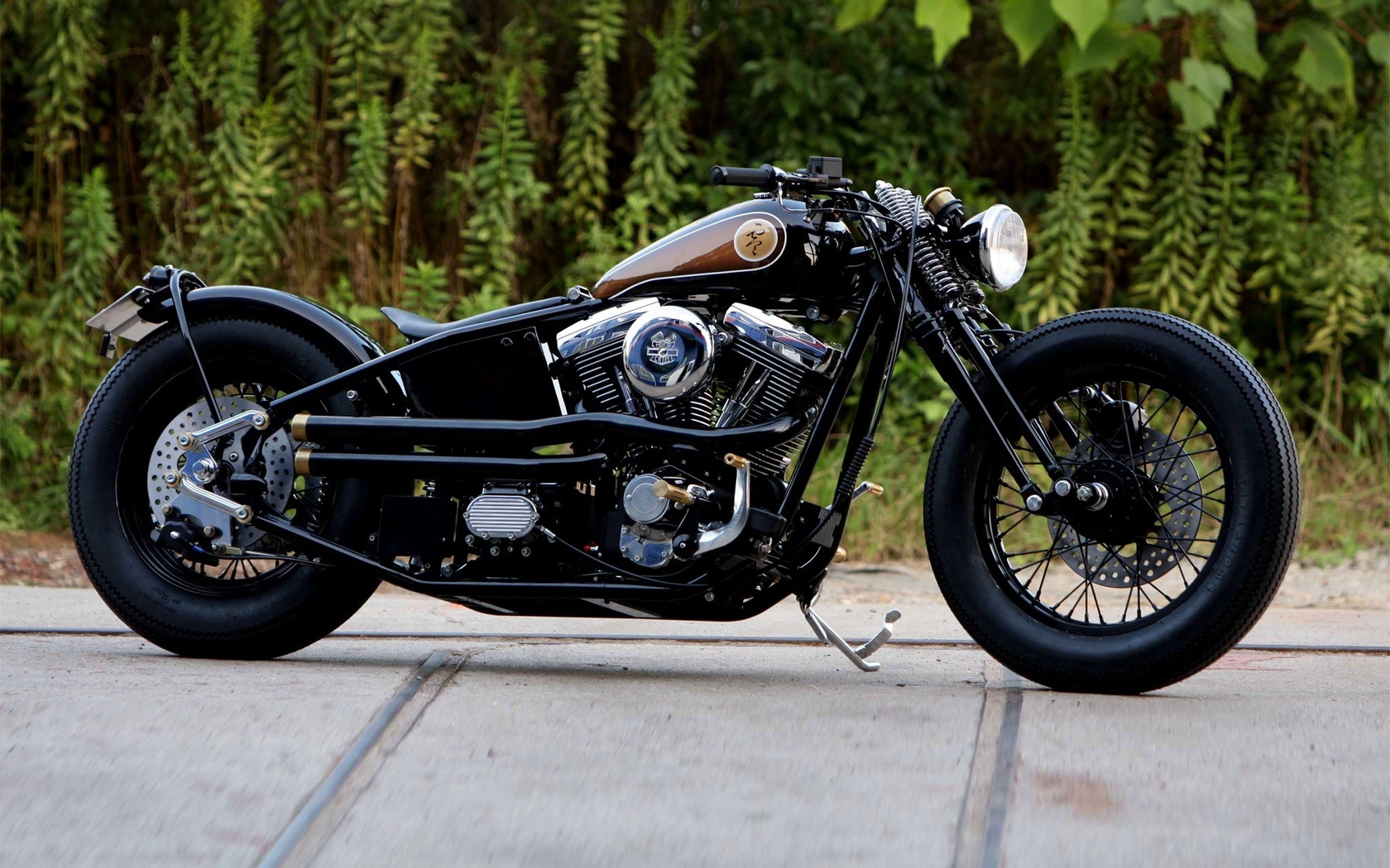 bike, harley-davidson, custom, bobber, ,