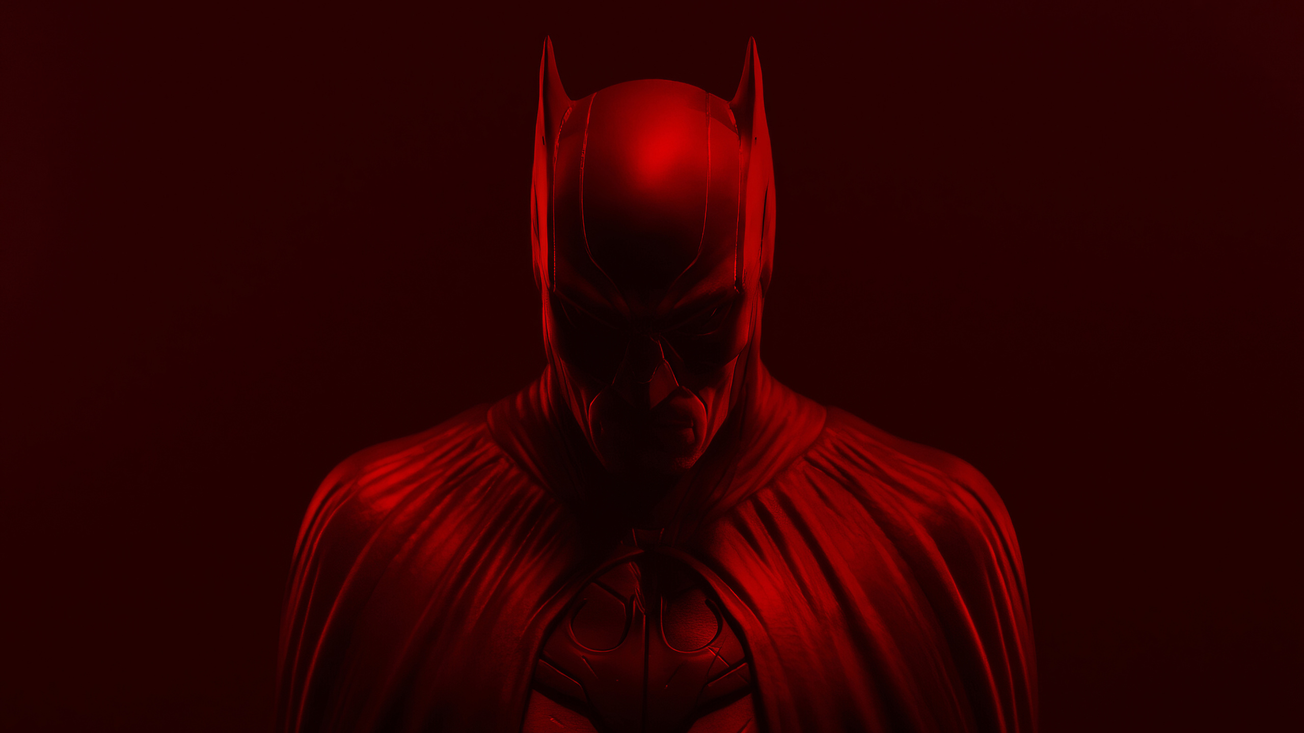batman, red, background