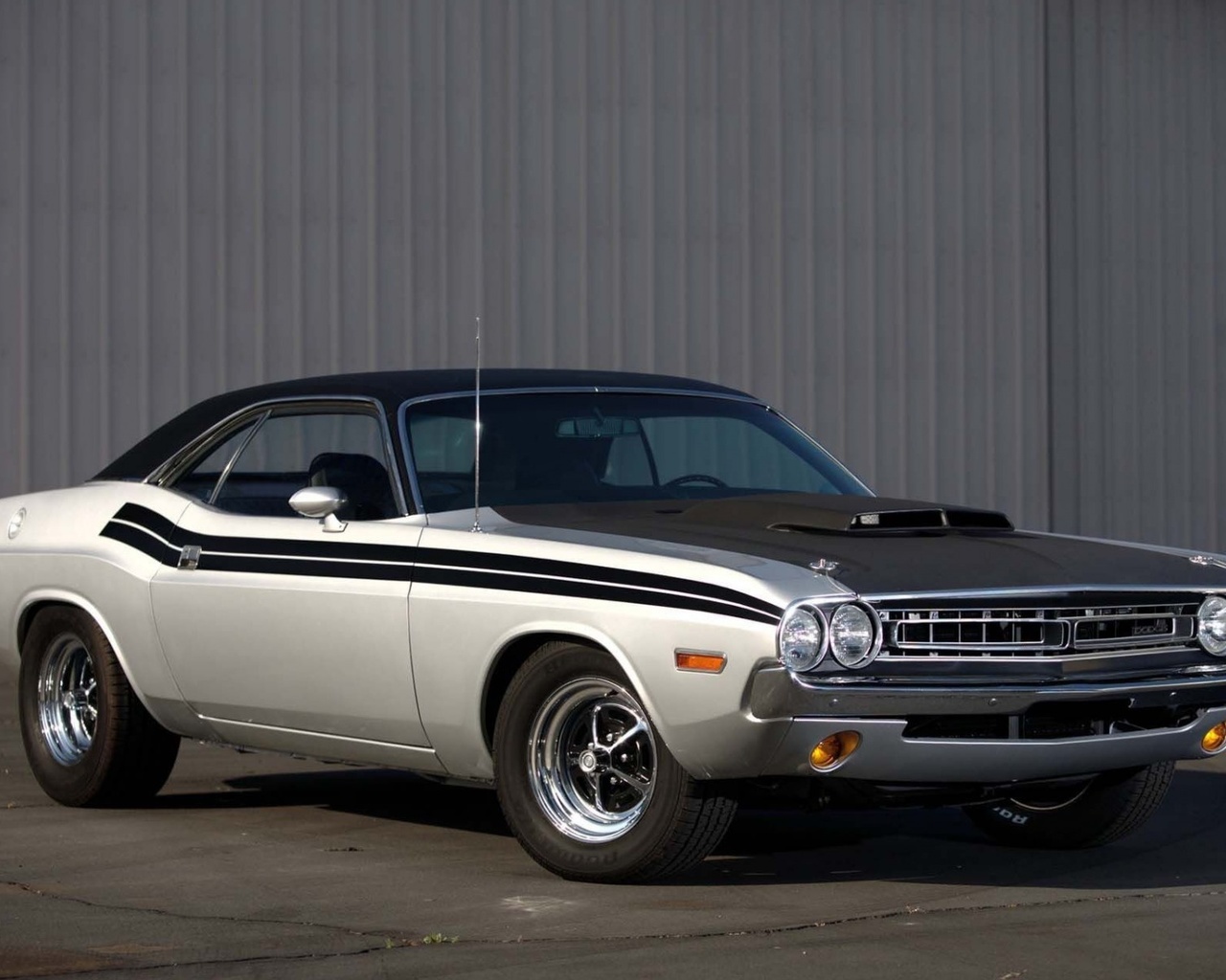 american, classic, car, dodge, challenger