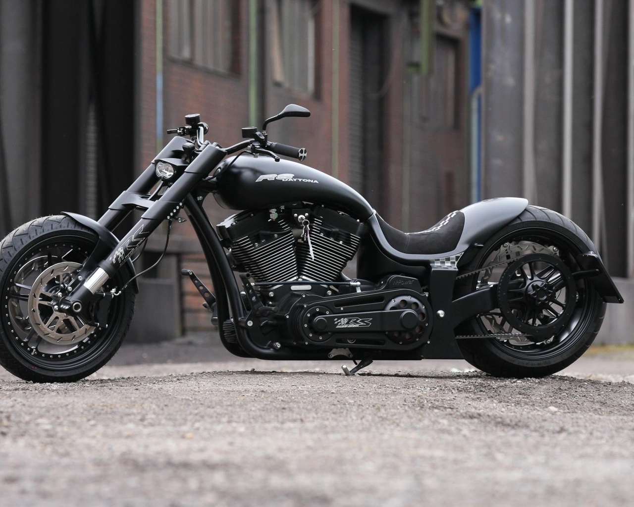 harley davidson, rs daytona, custom, thunderbike