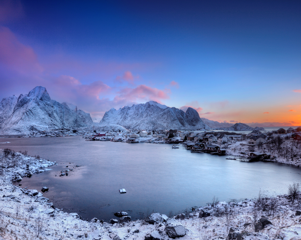 lofoten islands, winter, norway