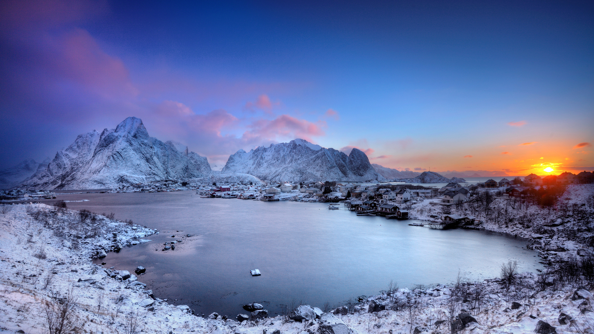 lofoten islands, winter, norway