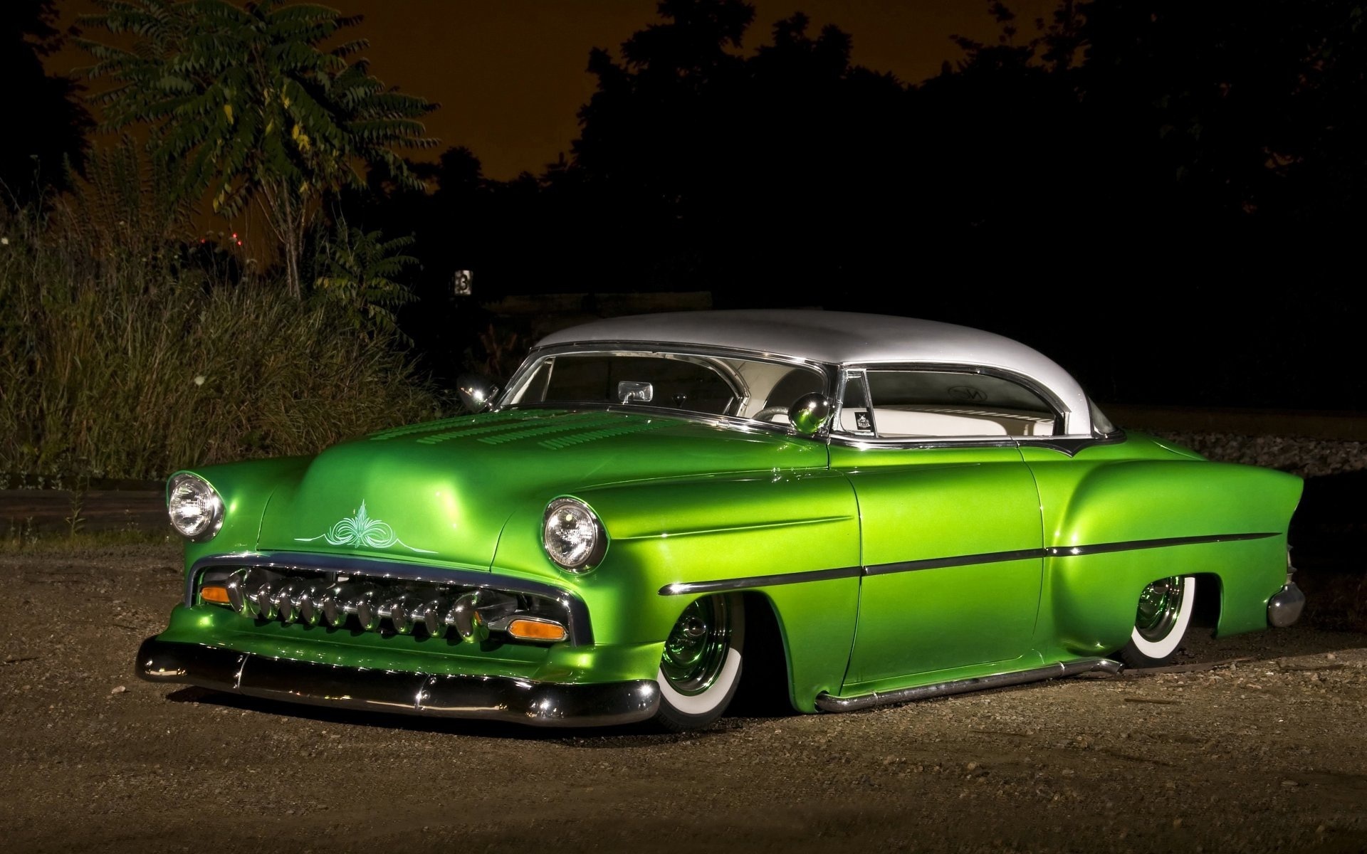 chevrolet, bel air, 1954, custom