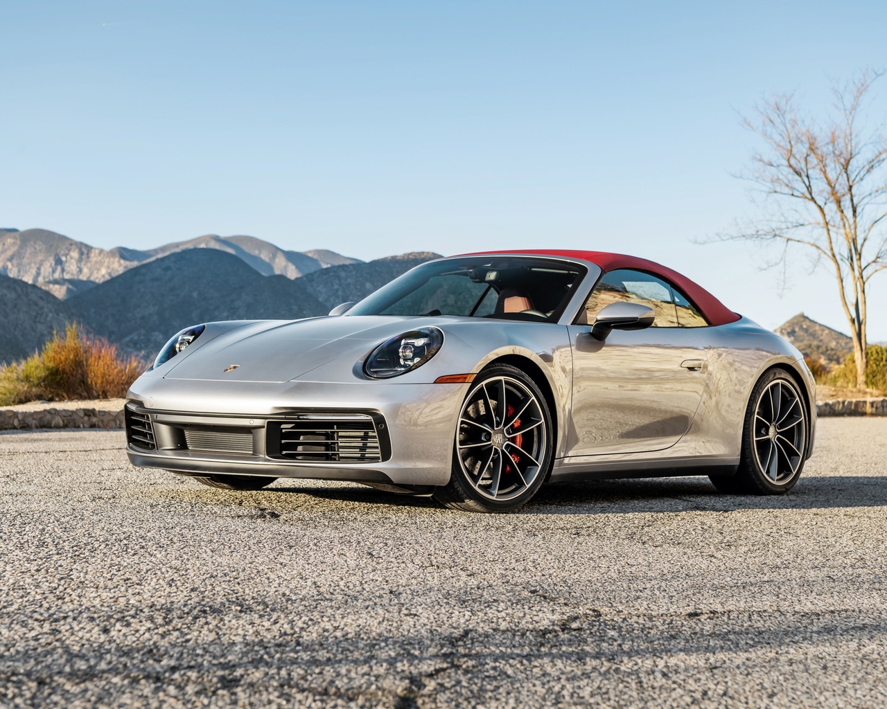 porsche 911 carrera s, convertible, silver sports coupe, new silver 911 carrera s, german sports cars, porsch