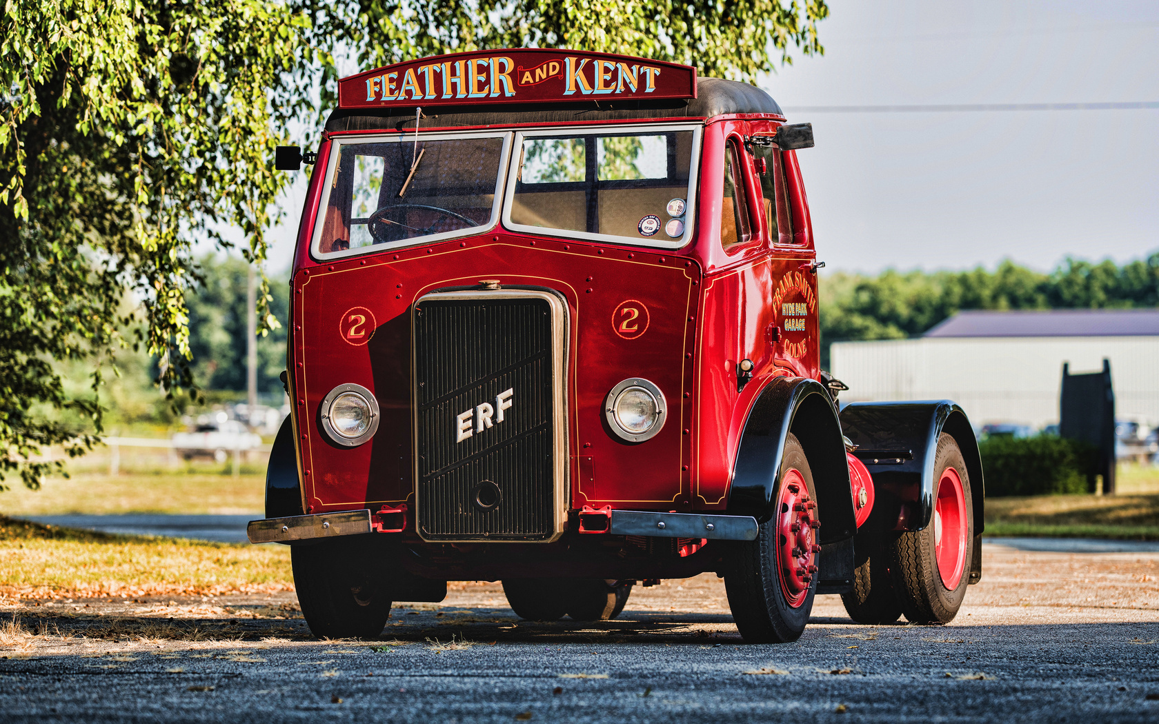 erf, c-series, d16, tractor unit, retro, cars, 1942, trucks