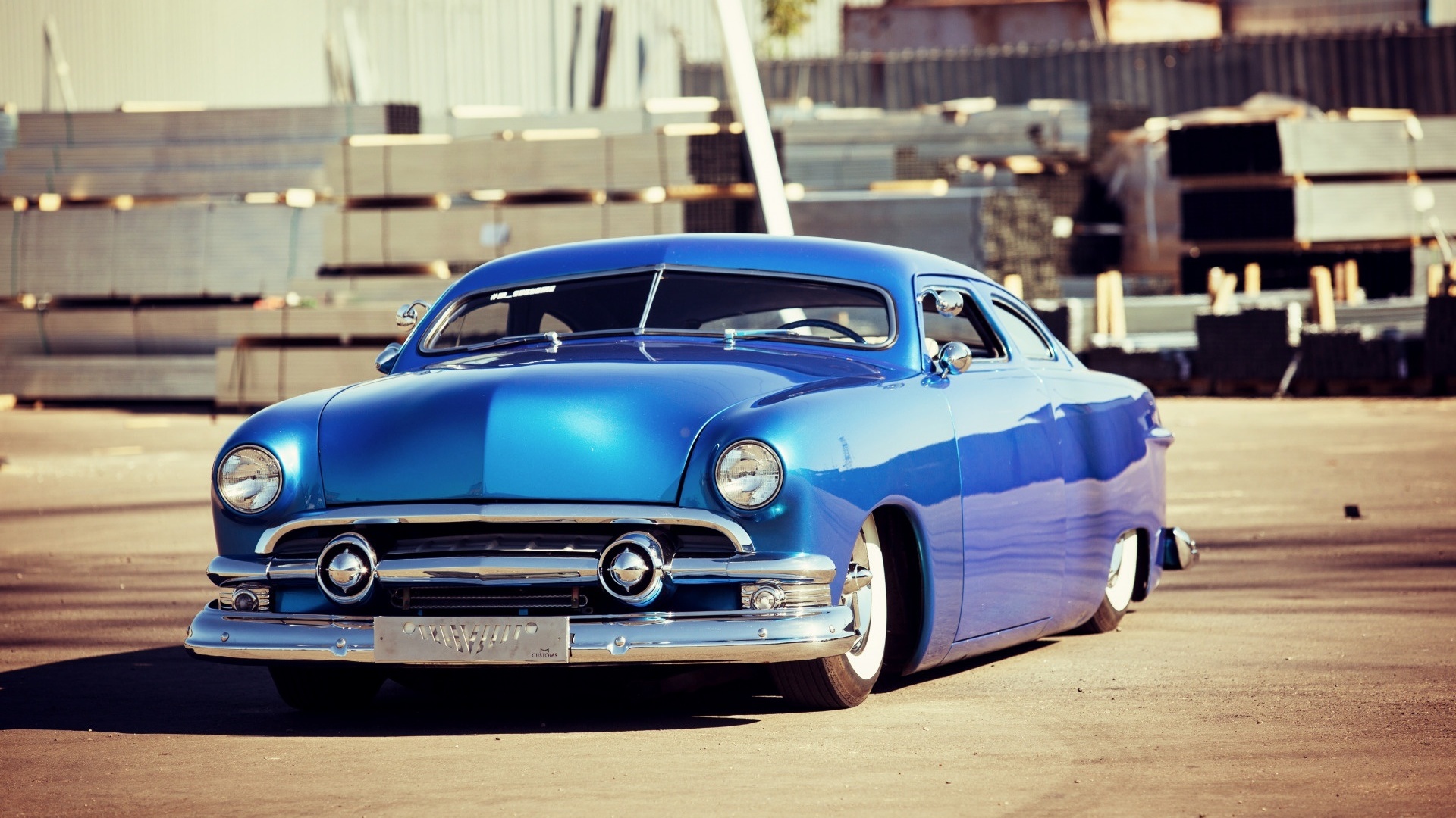 american, classic, car, custom, ford, deluxe, 1951