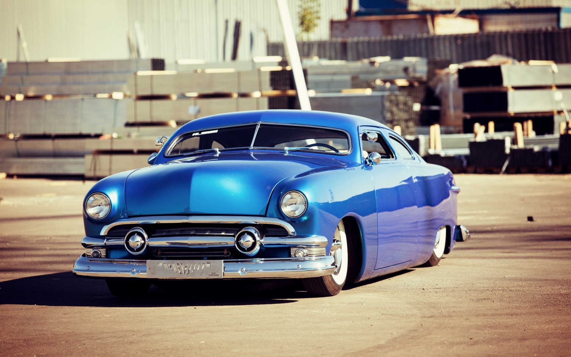 american, classic, car, custom, ford, deluxe, 1951