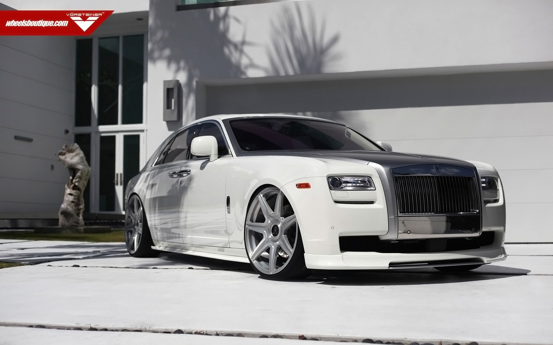 vorsteiner, rolls royce, ghost, supercar, car, tunning, white