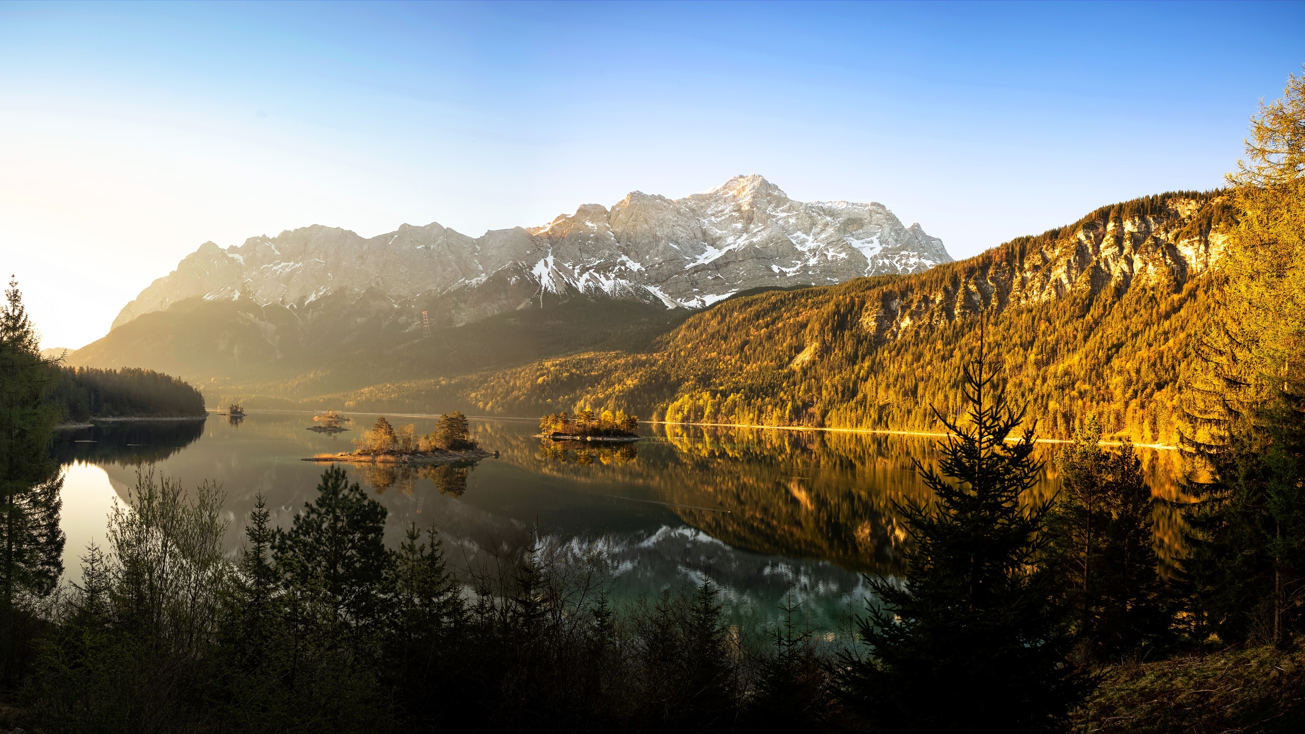 , bavaria, eibsee, landkreis garmisch-partenkirchen