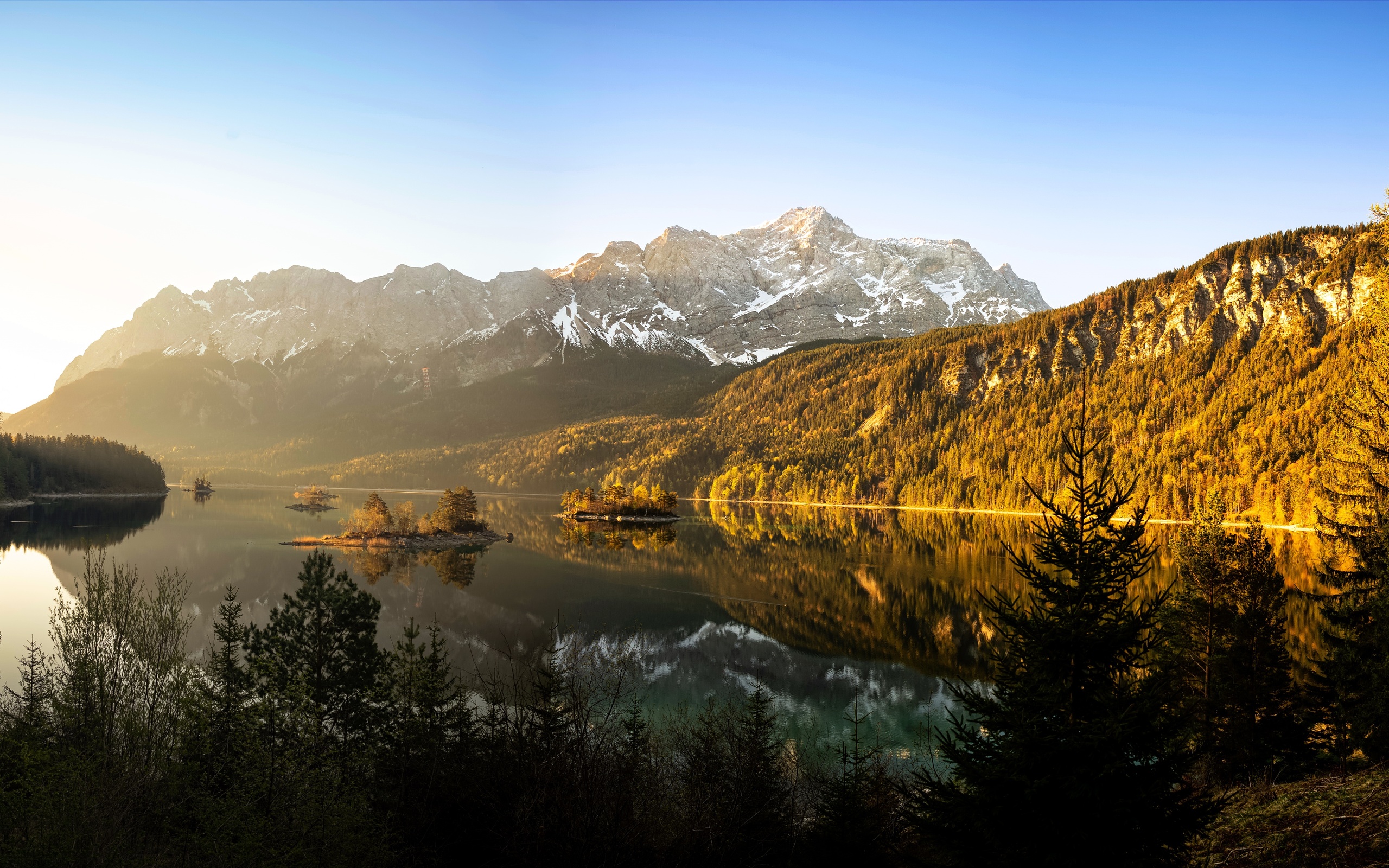 , bavaria, eibsee, landkreis garmisch-partenkirchen