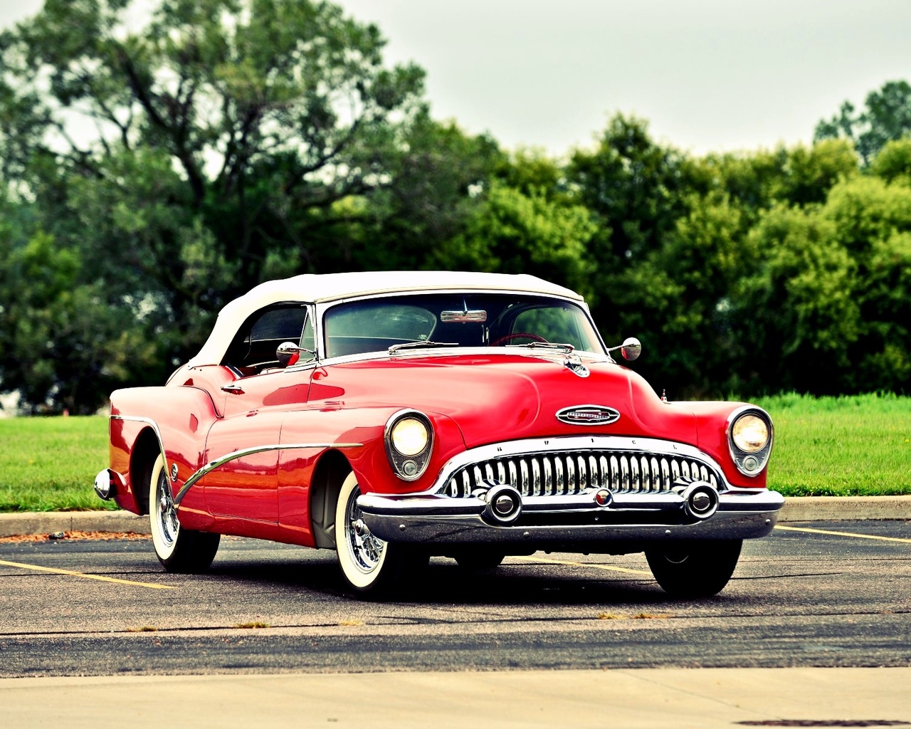 american, classic, car, buick