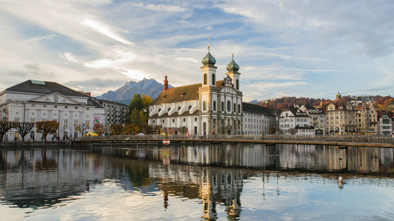 , , luzern, jesuitenkirche, , 