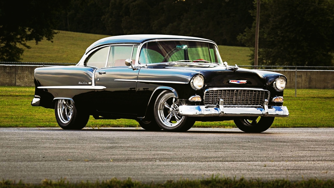 american, classic, car, chevrolet, bel air