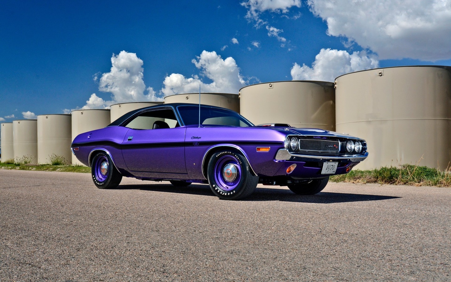 american, classic, car, dodge, challenger