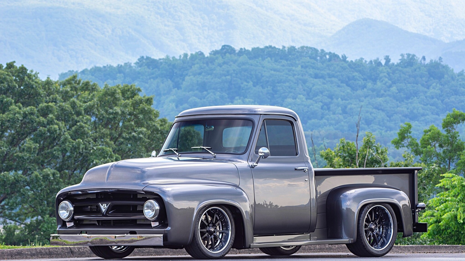 american, classic, car, custom, ford, f100