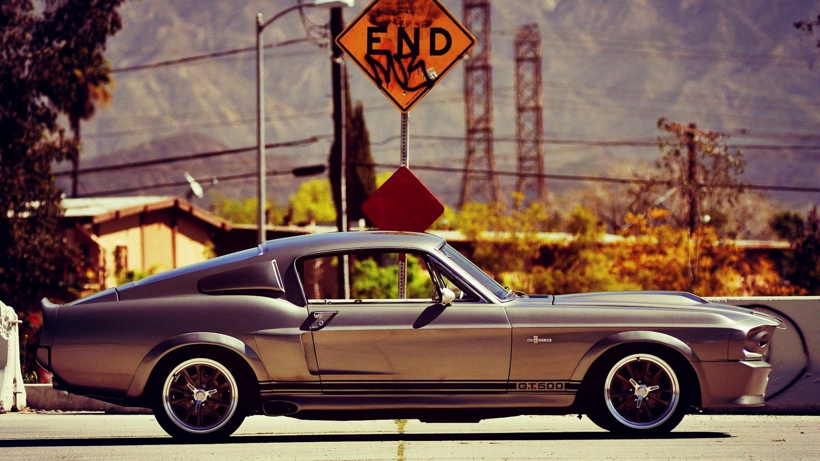 ford, mustang, gt, 500