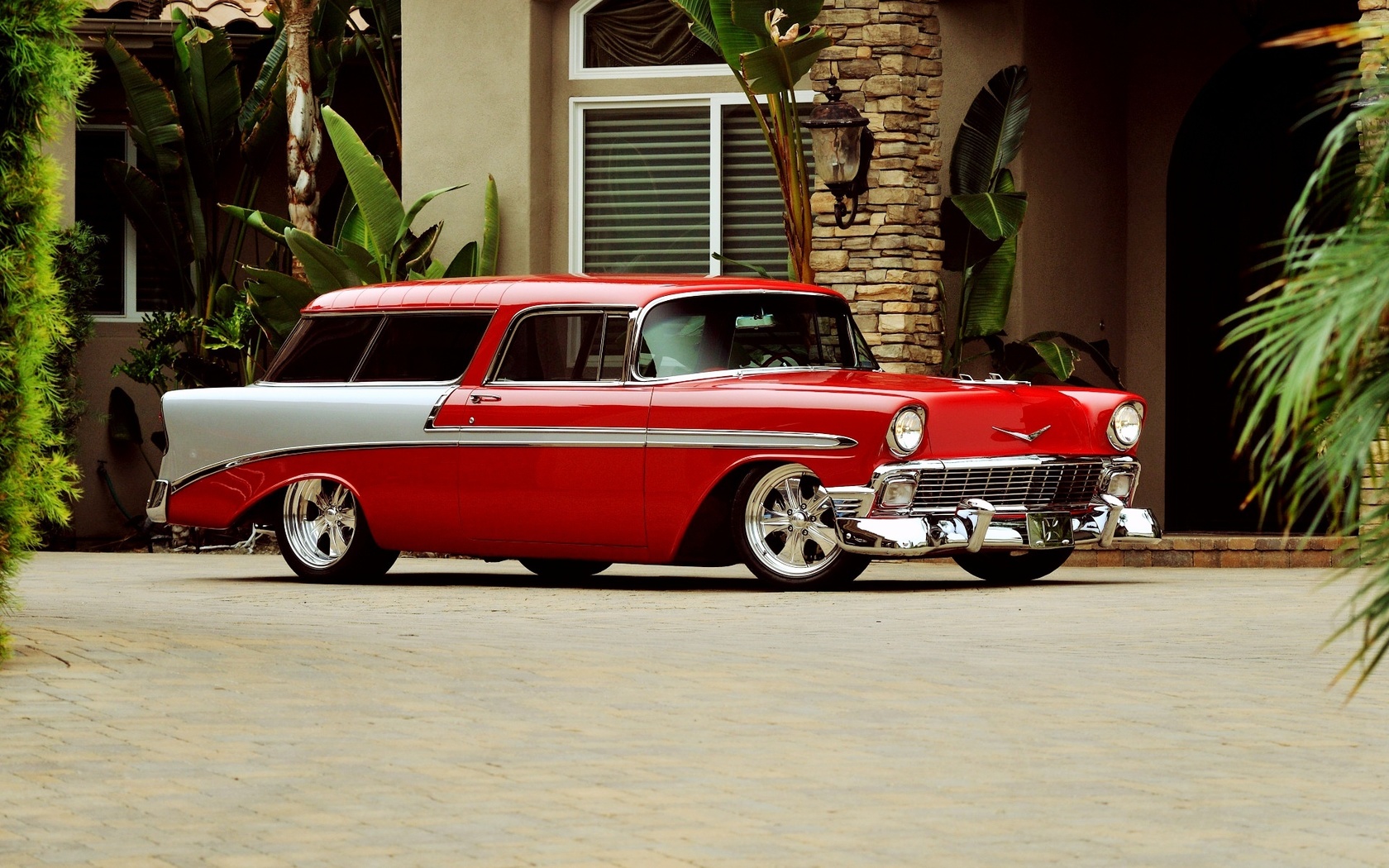 american, classic, car, chevrolet, nomad