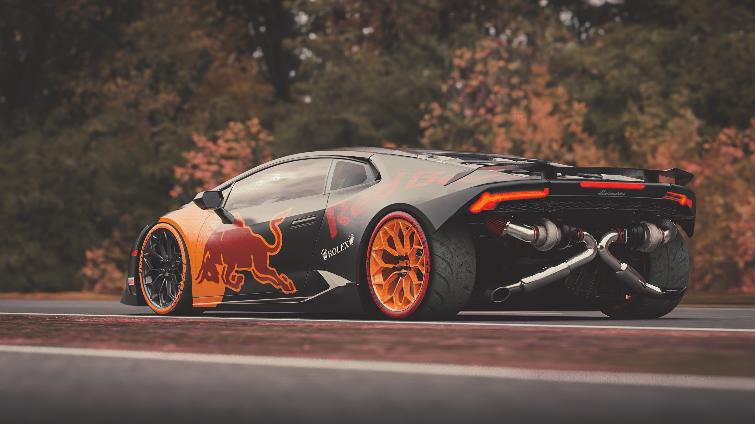 red bull, lamborghini, huracan