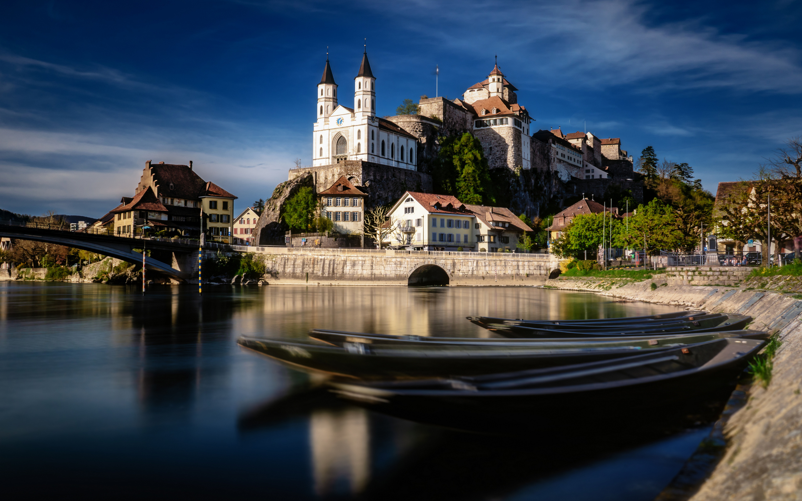 , , , , , aarburg, aare river, 