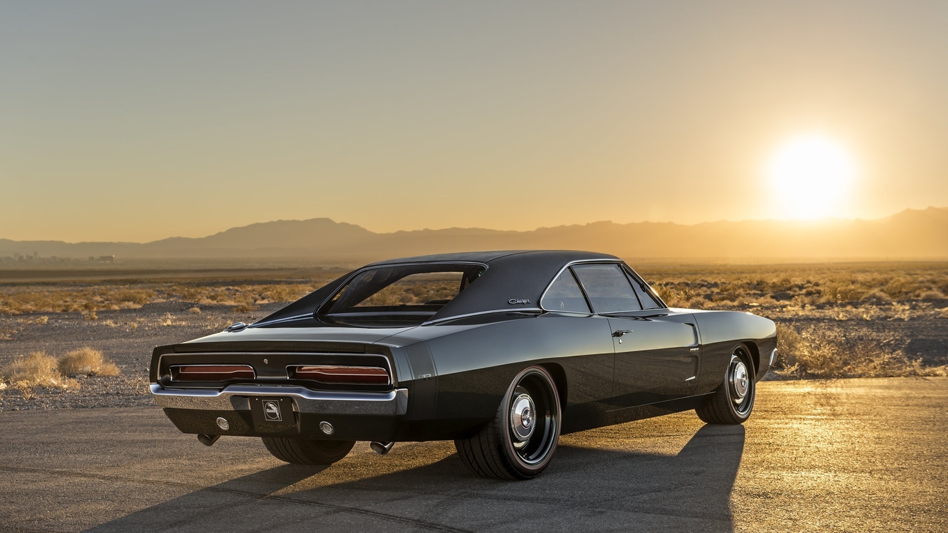 american, classic, car, dodge, charger