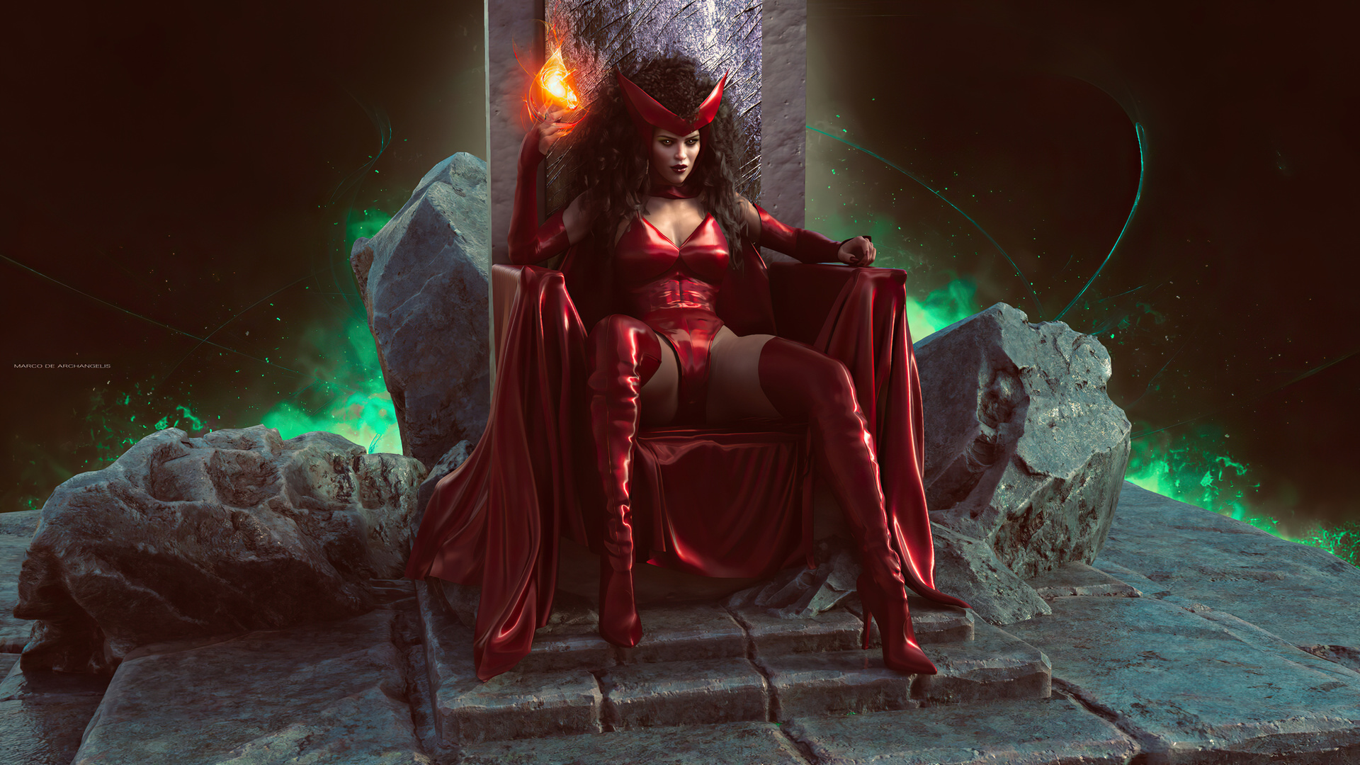 scarlet witch, power, cosplay