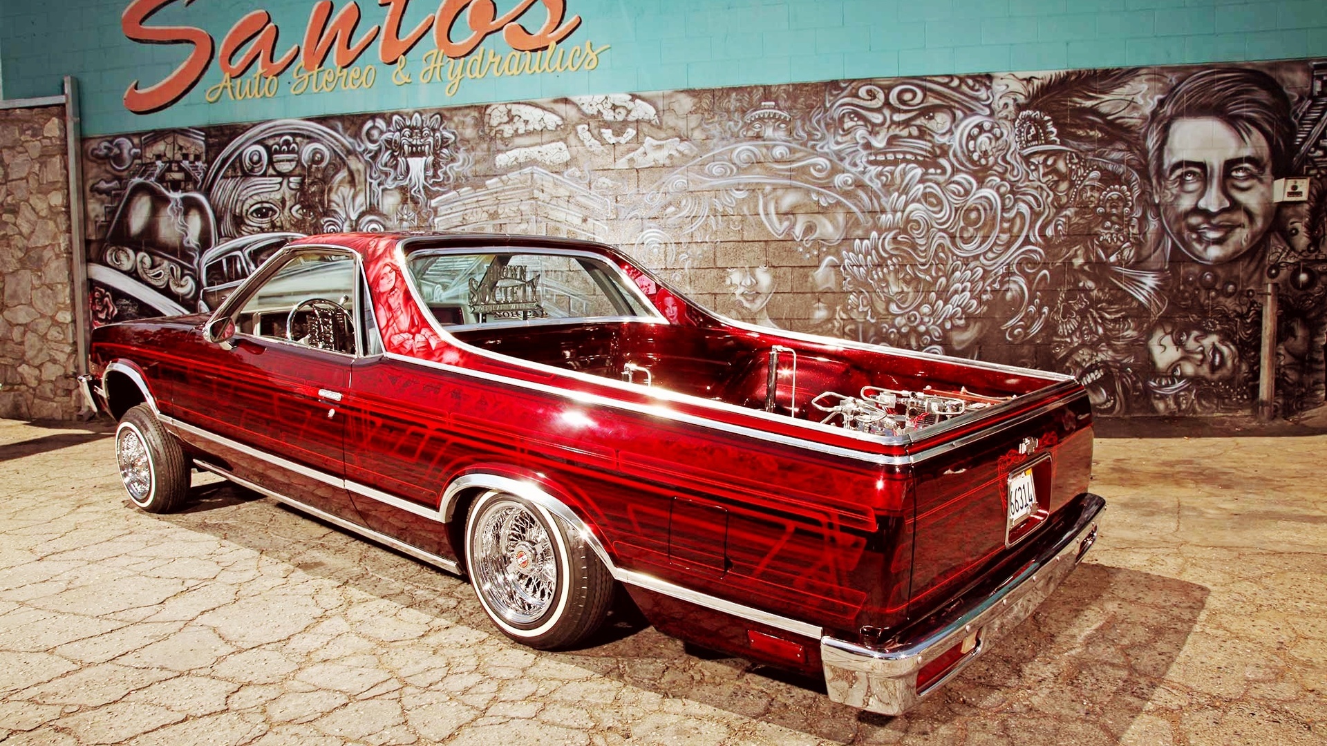 chevrolet, el camino, custom, lowrider