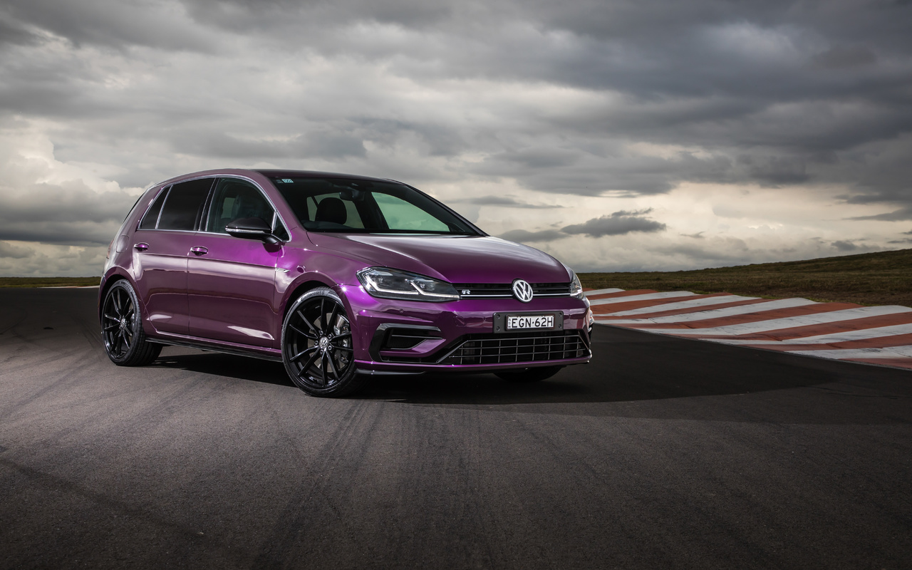 volkswagen, 2020, golf, r, 5-door, final, edition, violett, metallisch, autos