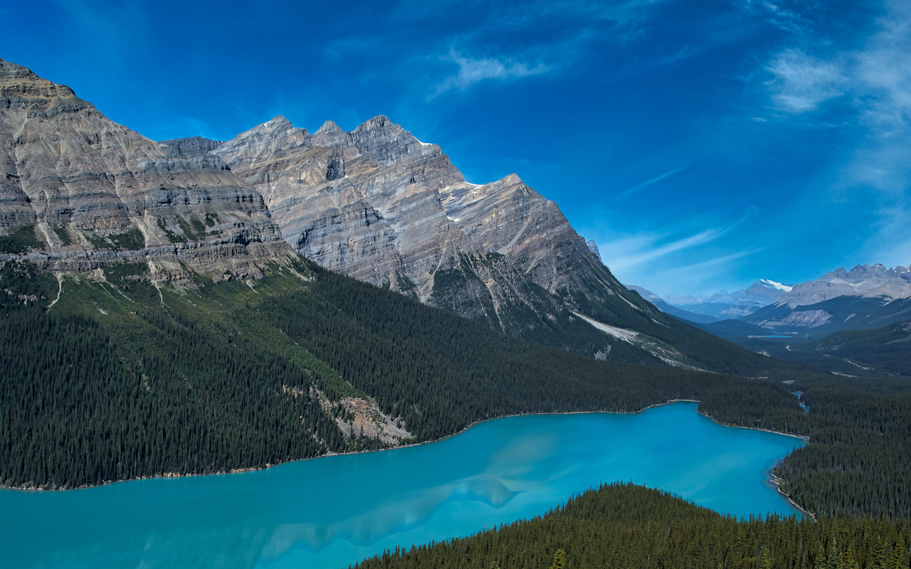 ������, ����, �����, peyto lake, alberta, ����, �������