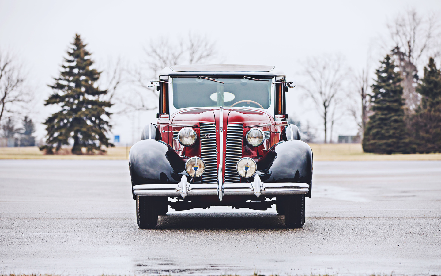 buick, roadmaster, limousine, front view, 1937 cars, retro