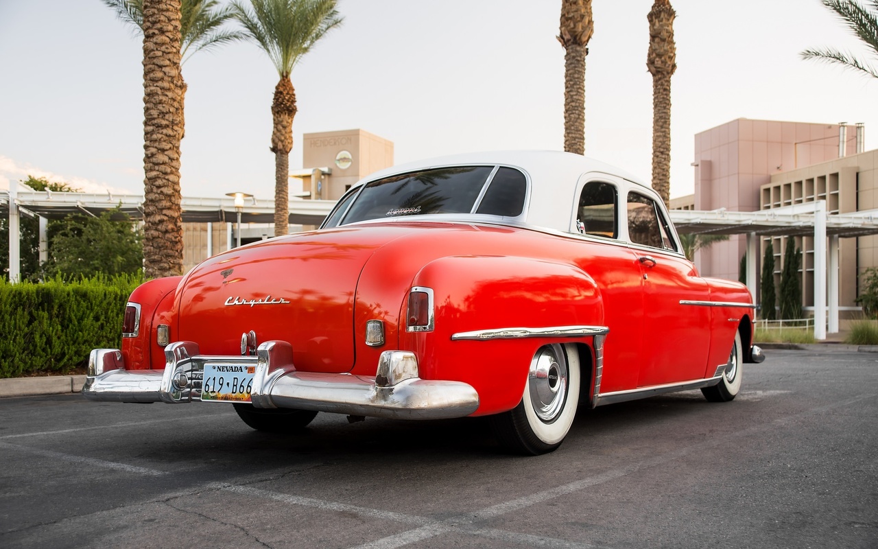 american, classic, car, chrysler, 1950