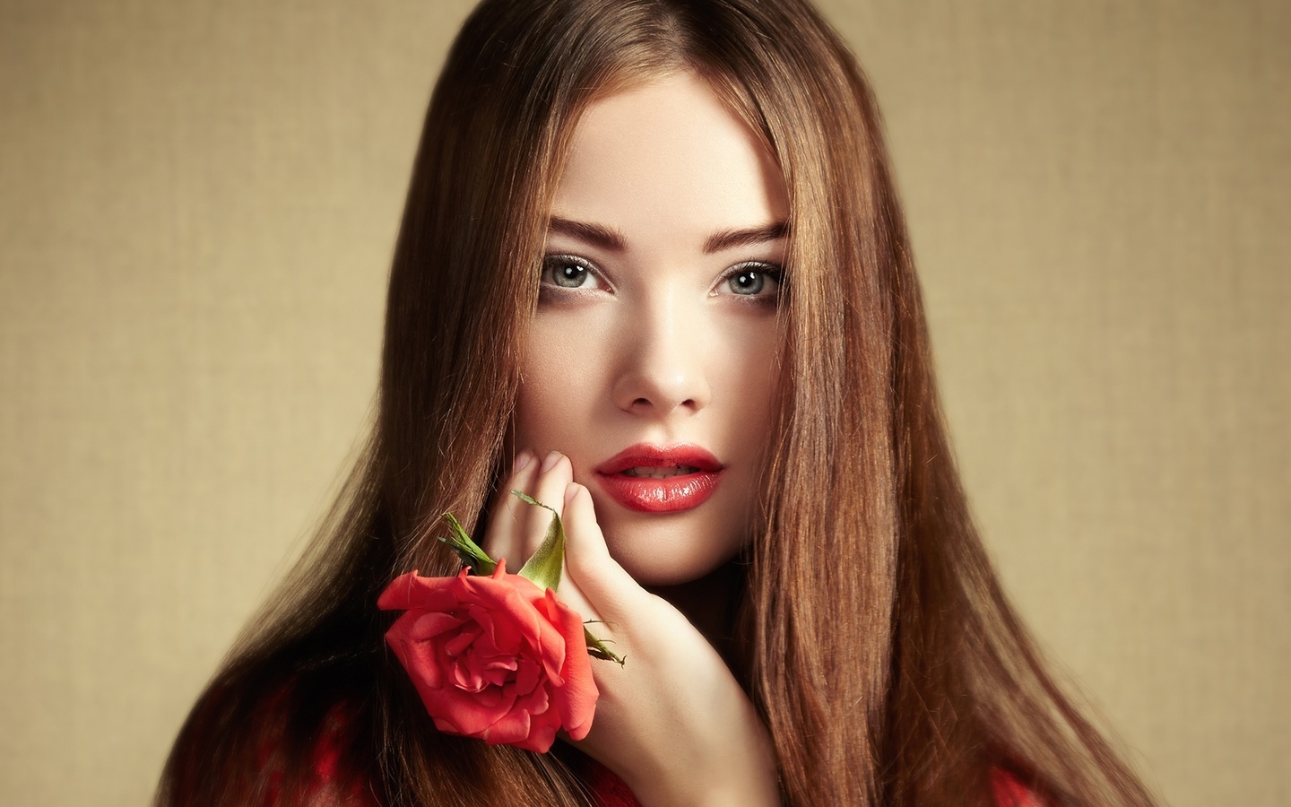 blue eyes, face, girl, lipstick, model, redhead, woman