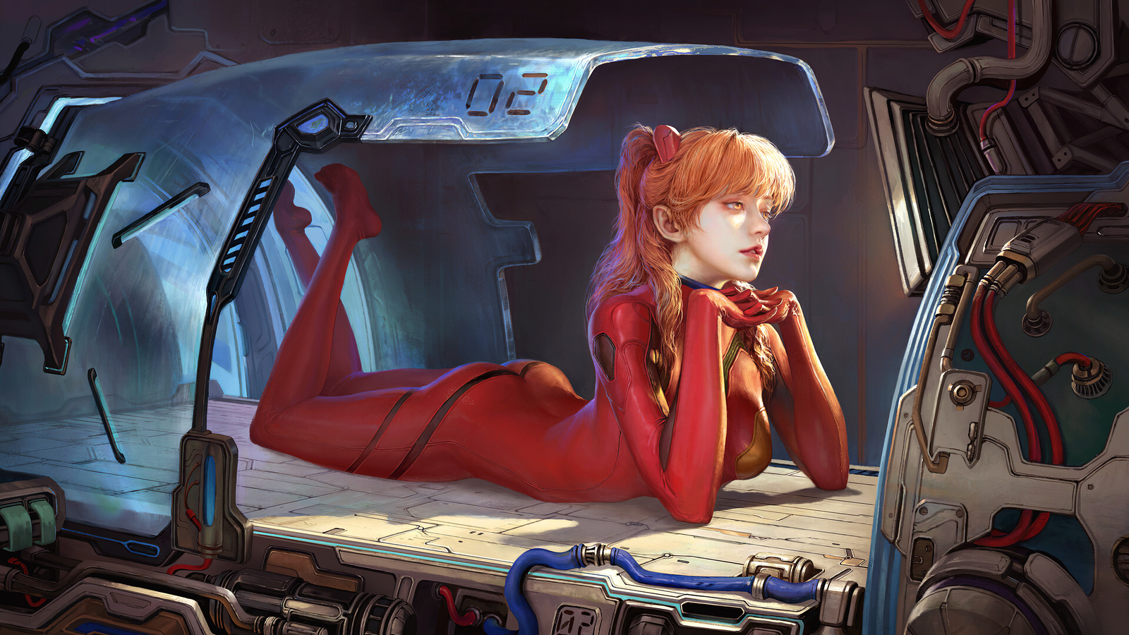 ciberpunk, asuka