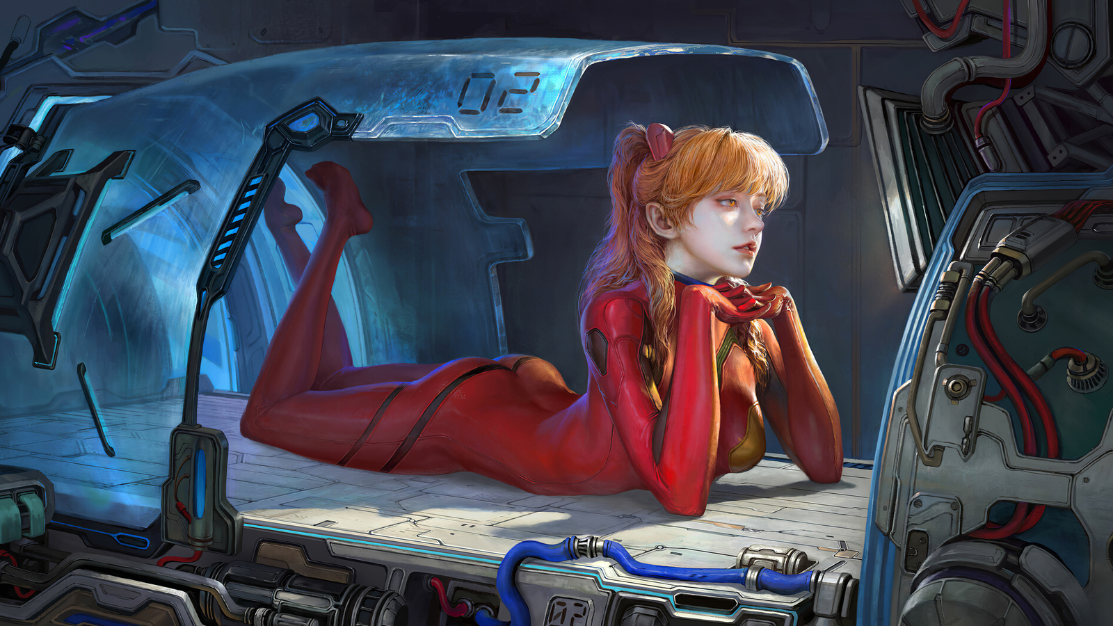 , , , asuka langley soryu, jiayuan song