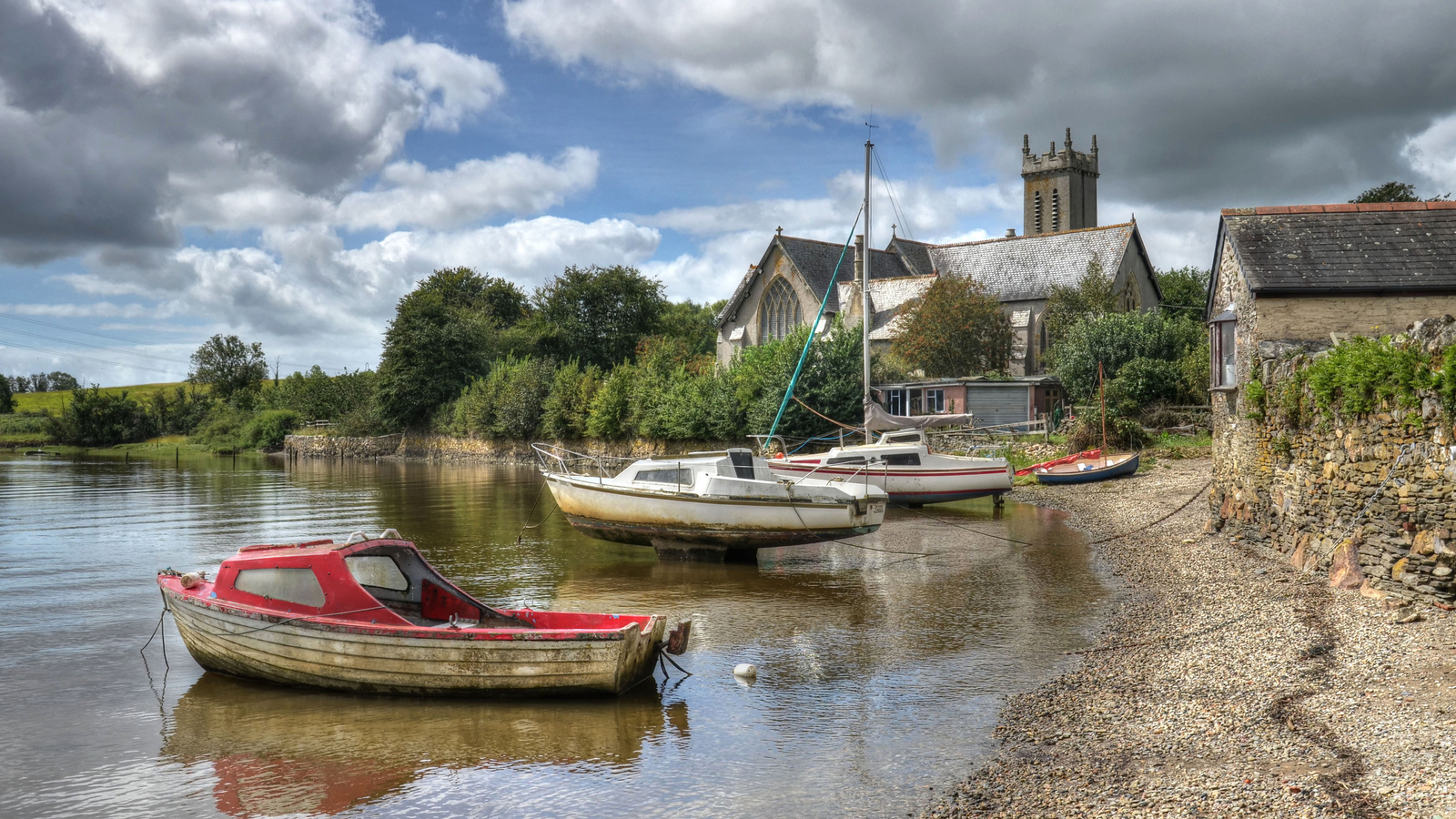 , , , , , river, tavy at bere, ferrers, devon, hdr, , 