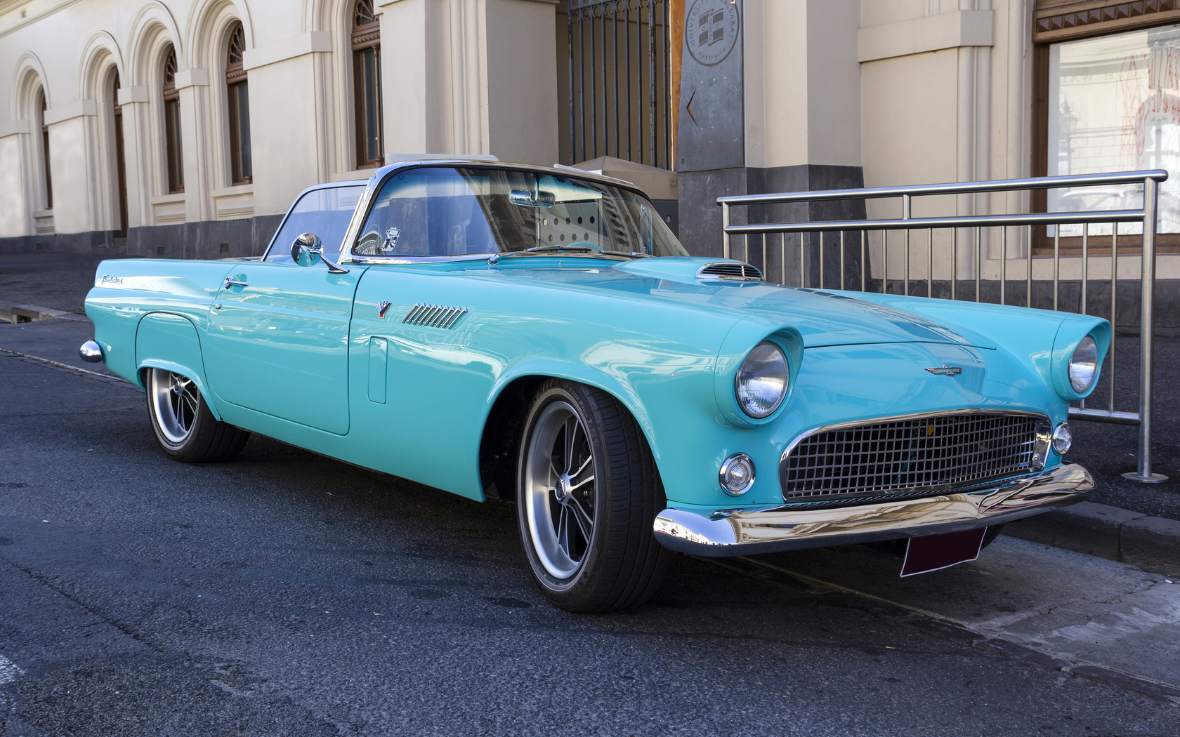 american, classic, car, ford.thunderbird