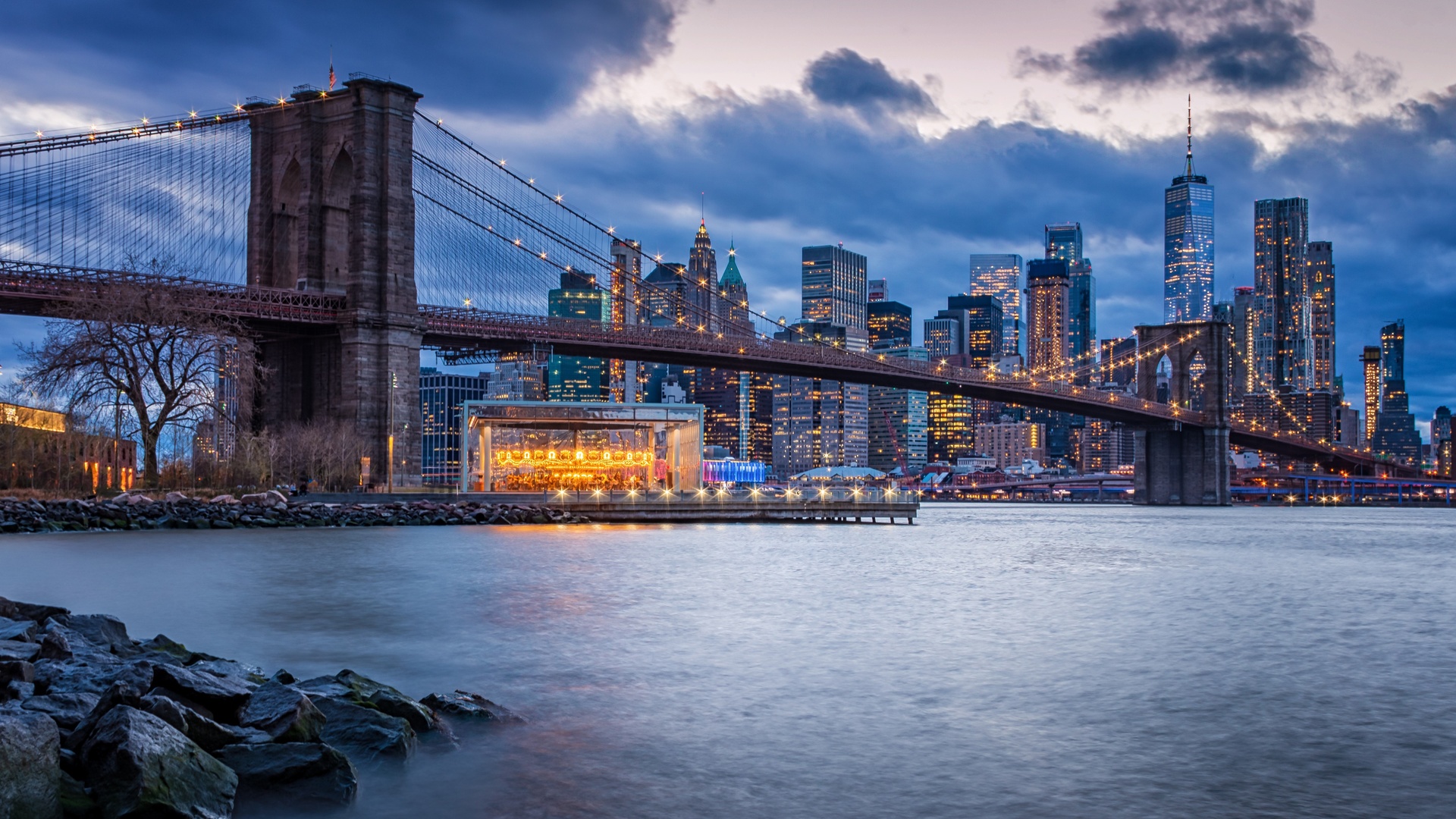 , -, new york, city, brooklyn bridge,  