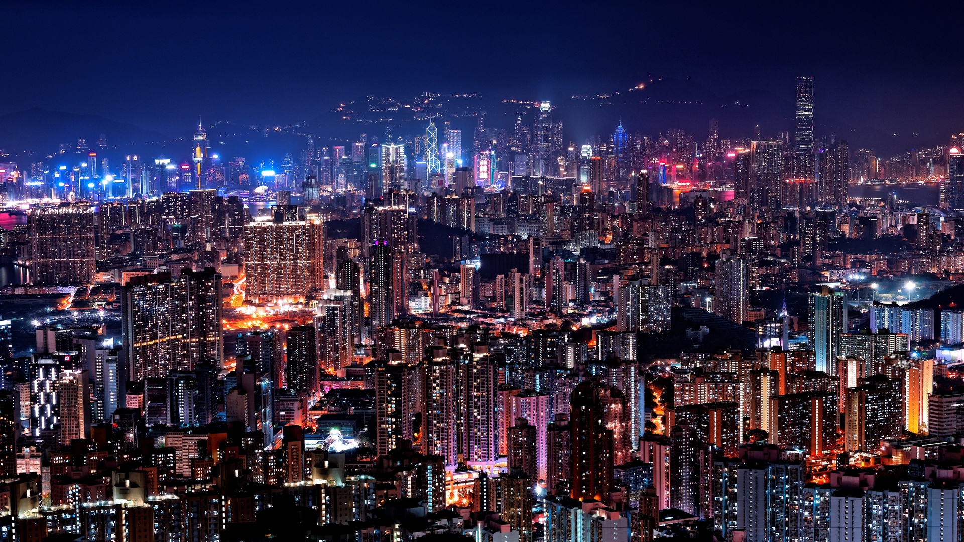 city, lights, china, colorful, night, glow, buildings, architecture, skyscrapers, asia, cityscape, night city, metropolis