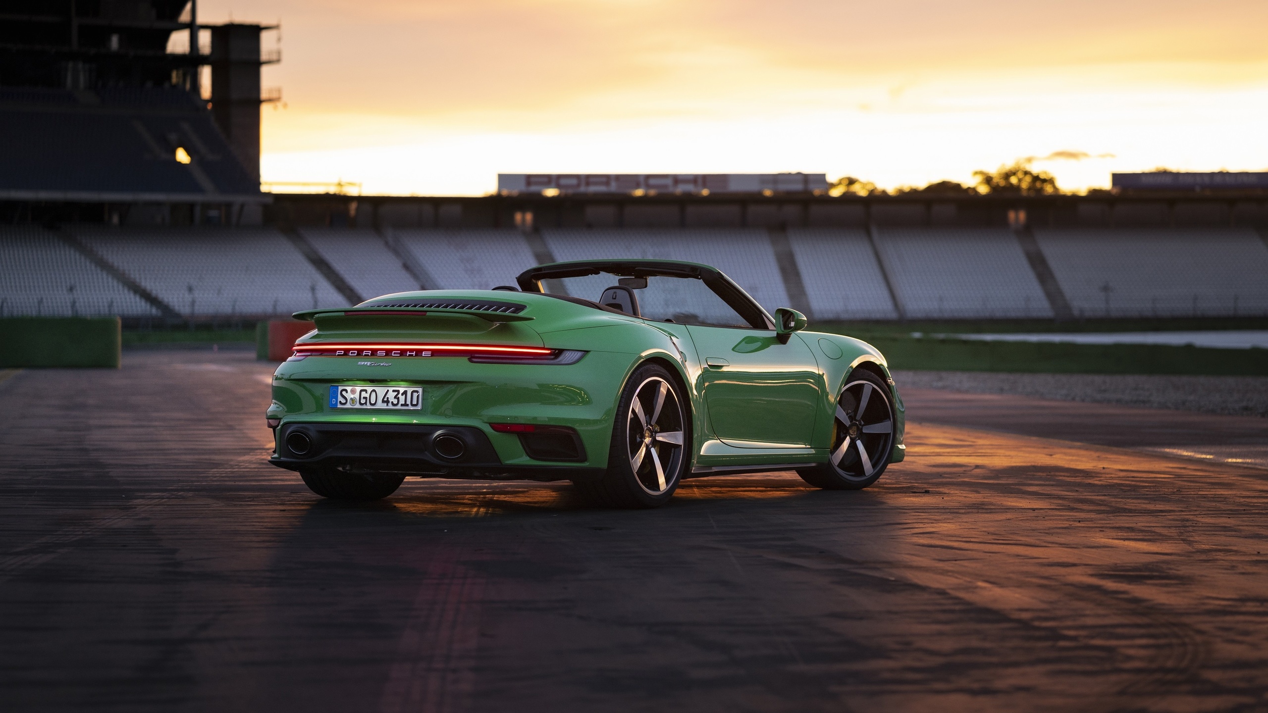 porsche, 911, turbo, cabriolet, 2020