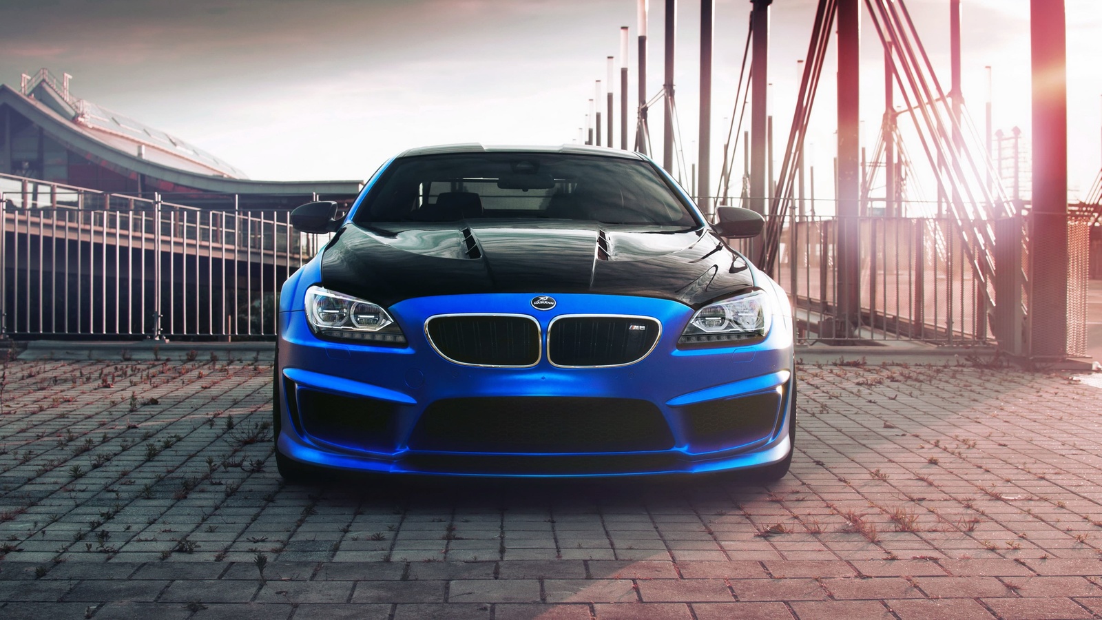 blue, bmw, 6 series, car