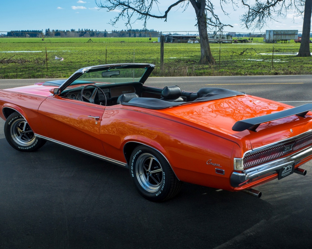 mercury, cougar, convertible, 1969