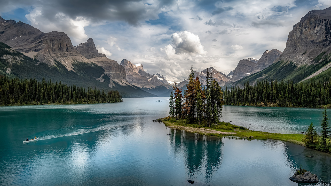 , , , maligne, lake, alberta, 