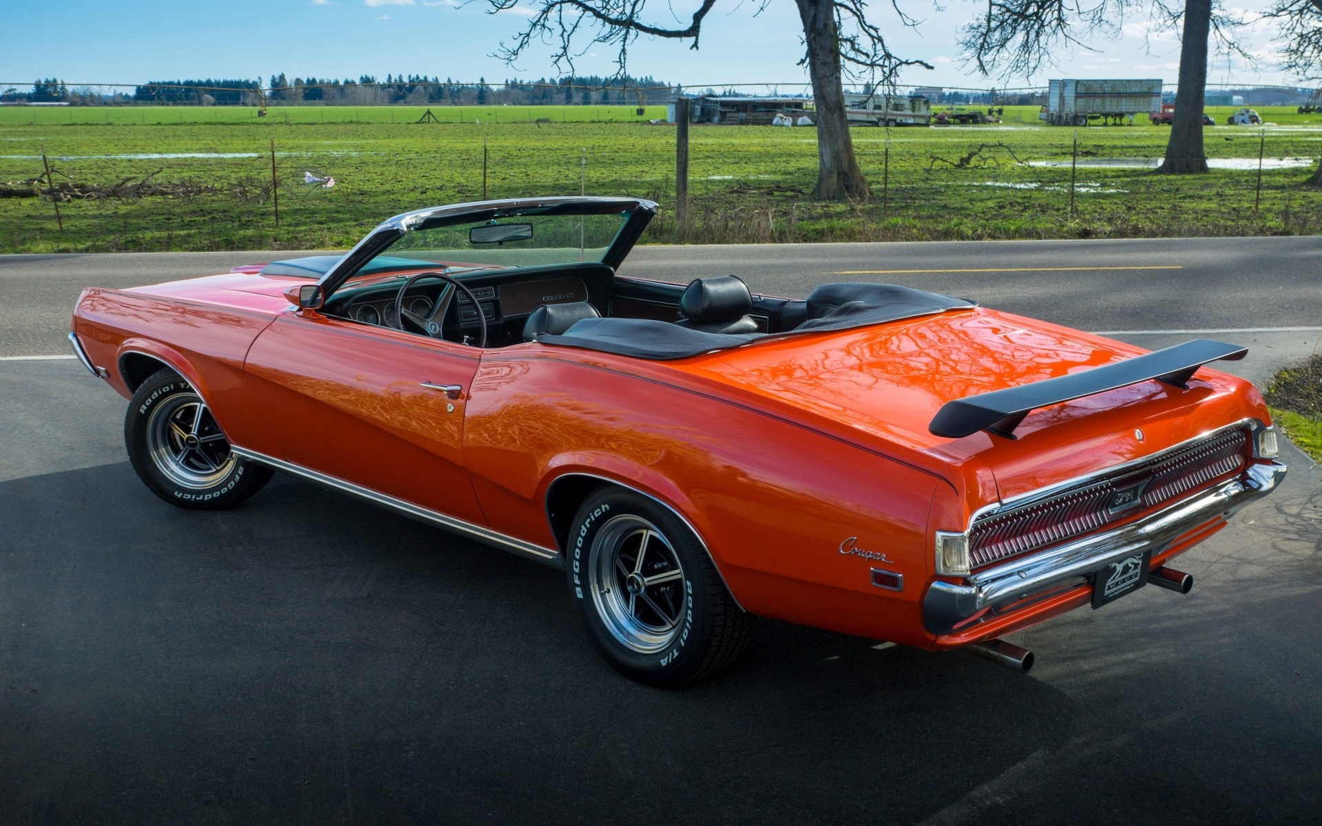 mercury, cougar, convertible, 1969