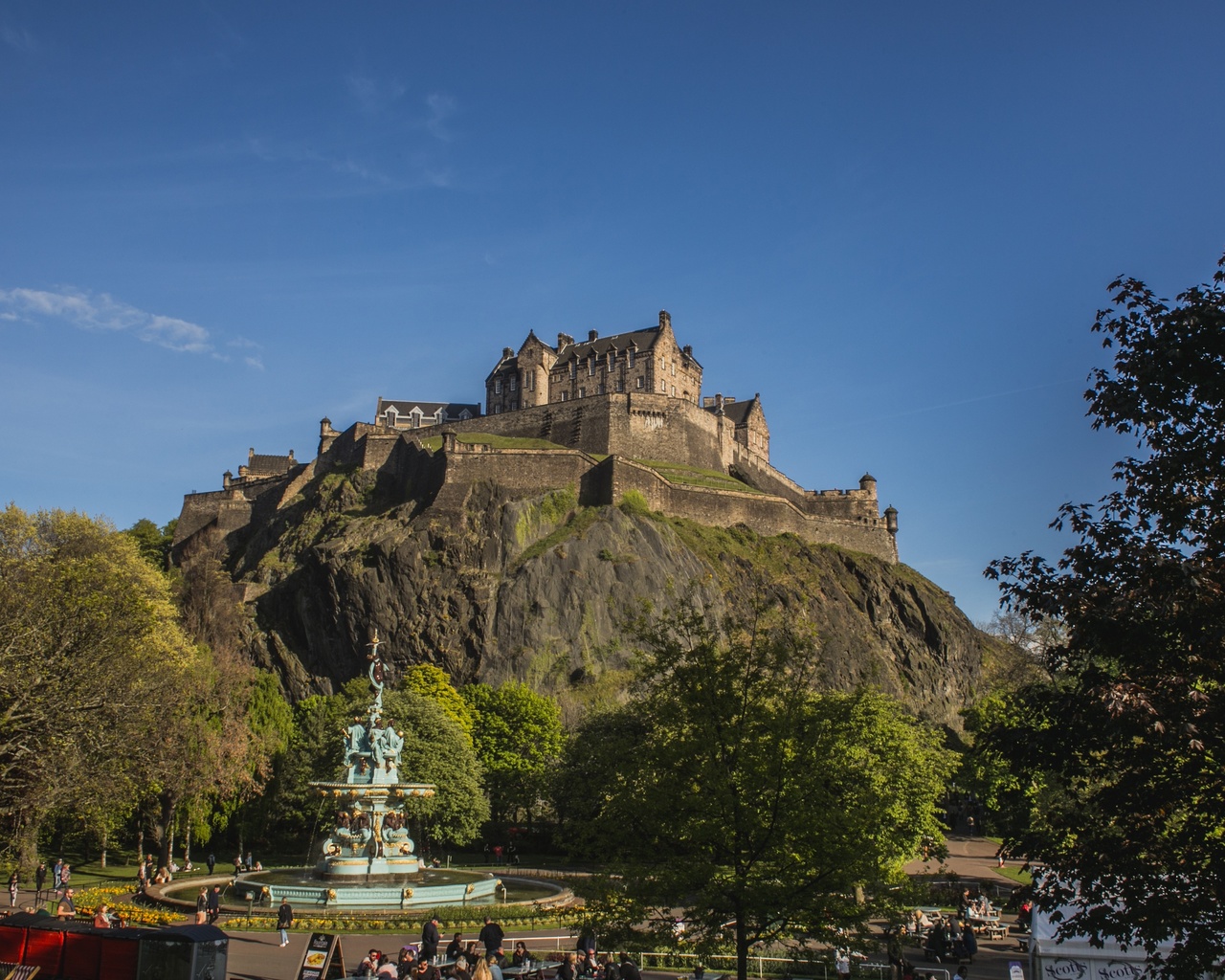 , , , edinburgh, castle, castle, rock, , 