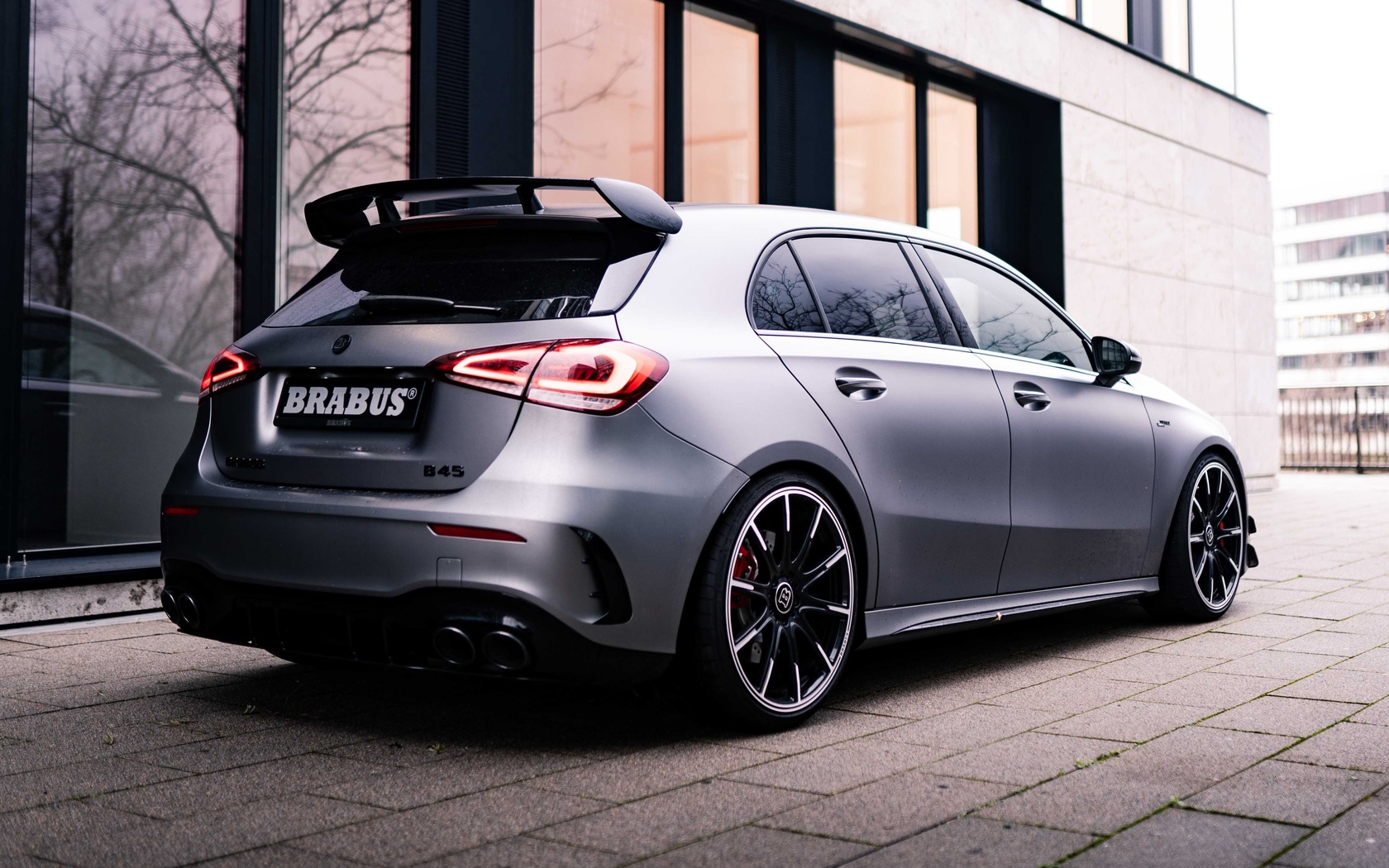 brabus, b45, mercedes, amg, a45, s, 2021