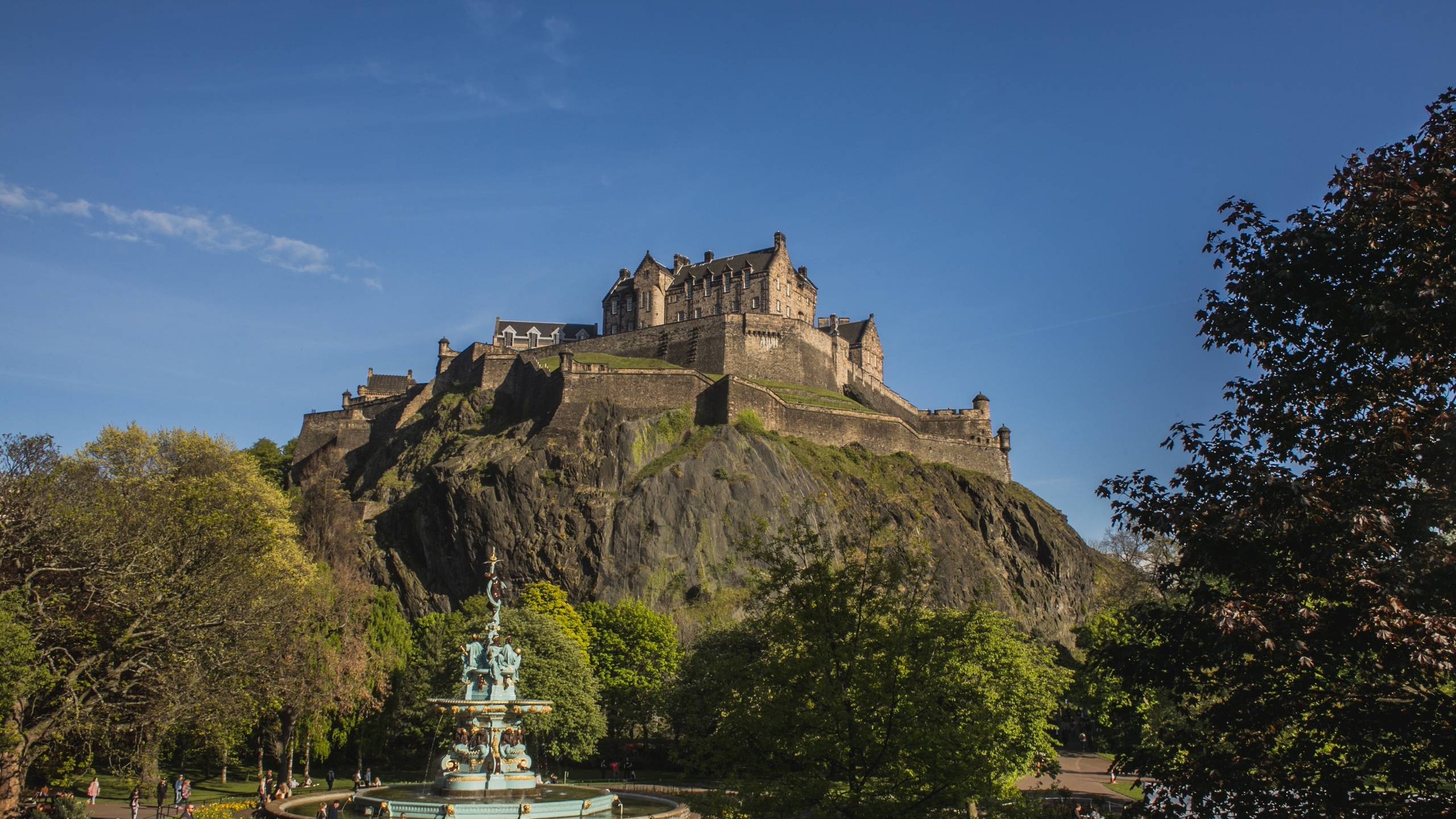 , , , edinburgh, castle, castle, rock, , 