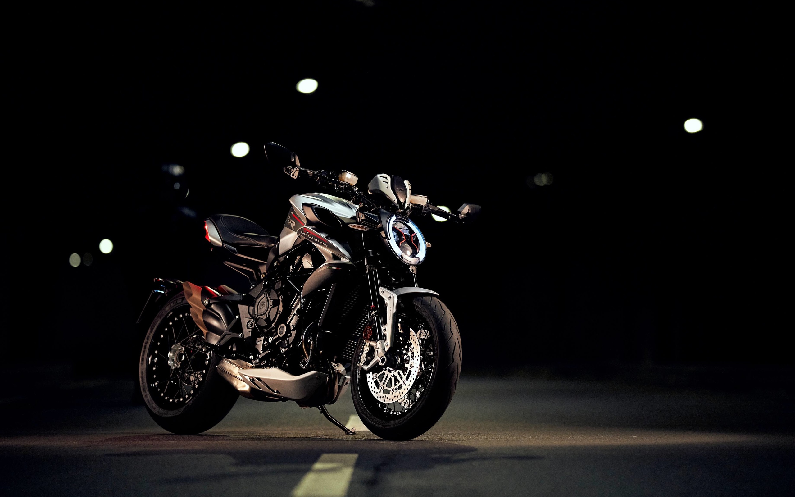 mv, agusta, dragster, rr, scs, 2021, night, tarmac