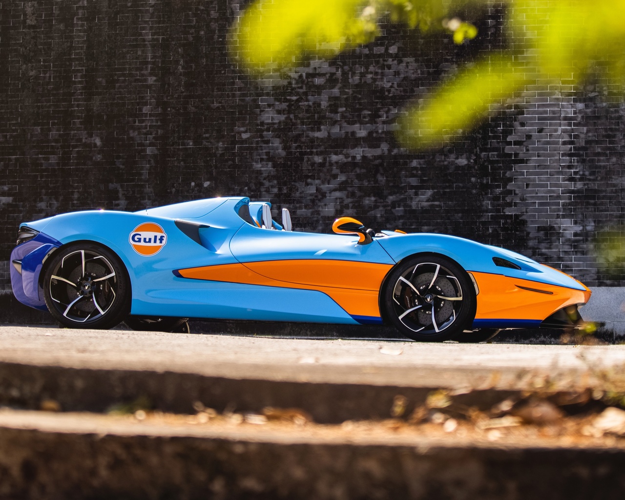 2021, mclaren, elva, gulf, theme