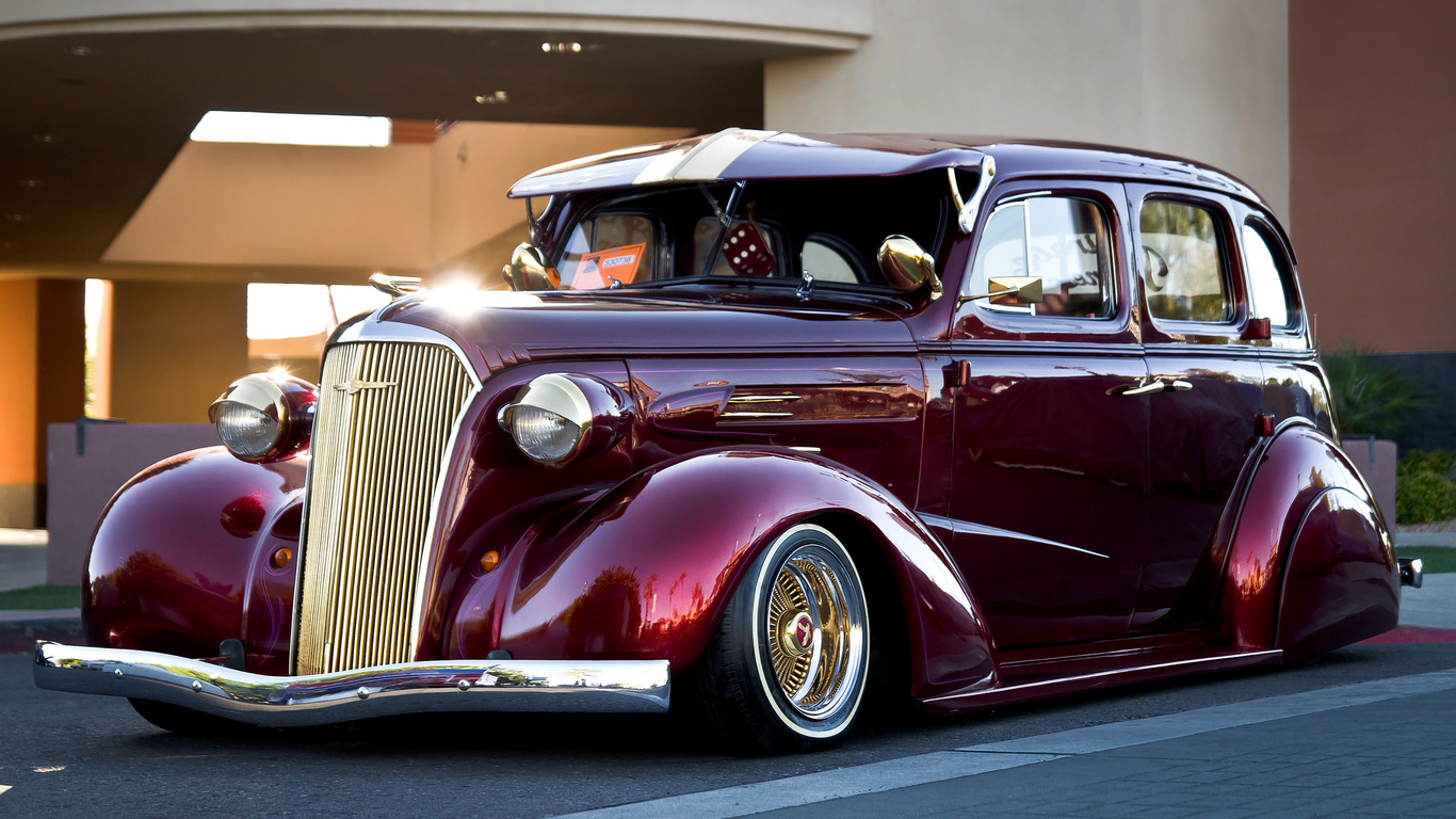 american, classic, car, chevrolet, 1937, custom