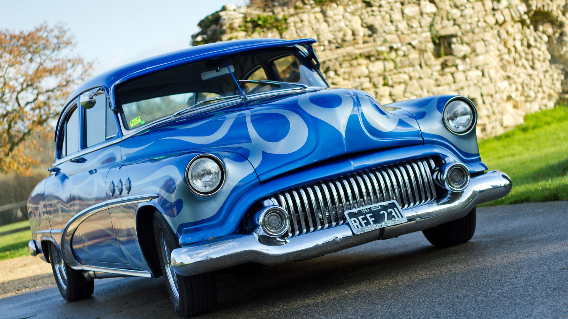 american, classic, car, buick