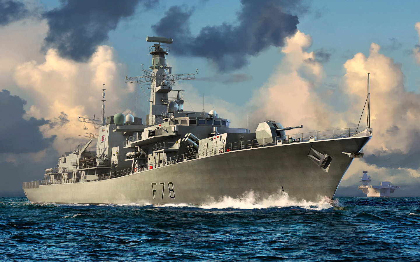 hms kent, , 